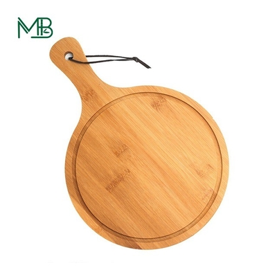 2023 Bambu Pizza Cutting Board 크기와 지속 가능한 재료를 대형 피자를 위해 사용자 정의합니다.