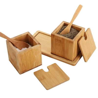 천연 Bambu Square Salt Spice Herb Dry Storage Box with Lid Spoon 17x7.1x8.2cm 자연 Bambu Square Salt Spice Herb Dry Storage Box with Lid Spoon 17x7.1x8.2cm 자연 Bambu Square Salt Spice Herb Dry Storage Box with Lid Spoon 17x7.1x8.2cm 자연 Bambu Square Salt Herb Dry Storage Box