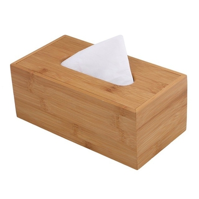 다기능 Bambu Tissue Box 22x11.5x9CM 욕실 필수품용 기능성 디자인